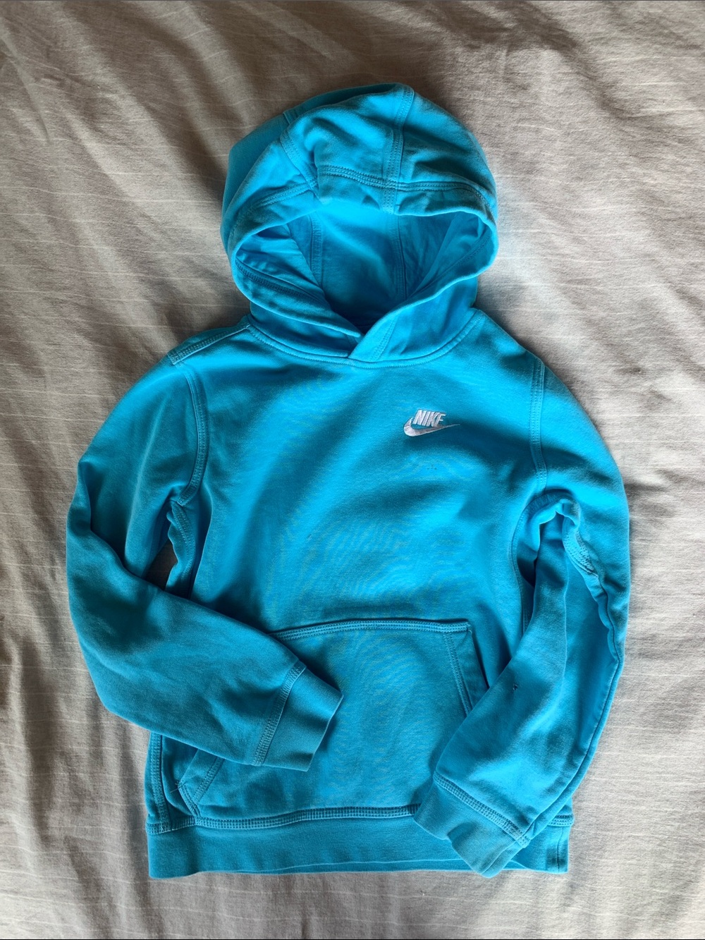 Kids Nike Baby Blue Hoodie